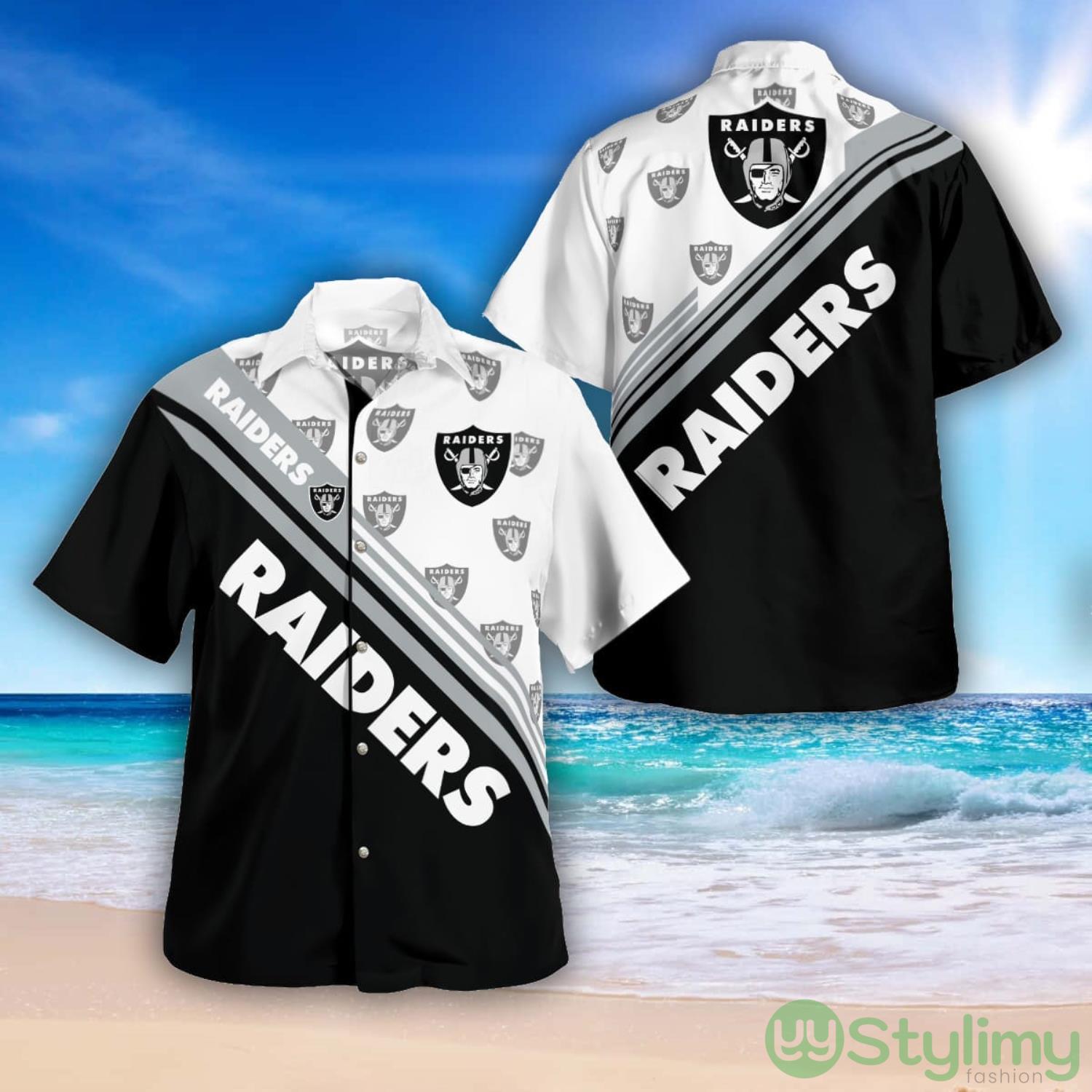 Las Vegas Raiders Logo Printed Aloha Hawaiian Shirt Special Gift For Fans 2 Las Vegas Raiders Logo Printed Aloha Hawaiian Shirt Special Gift For Fans Product Photo 1