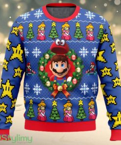 Mario Kart Xmas Ugly Christmas Sweater Christmas Gift For Men And Women Product Photo 1