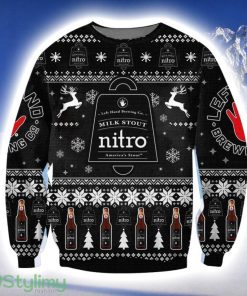 Milk Stout Nitro Beer Ugly Christmas Sweater Product Photo 1