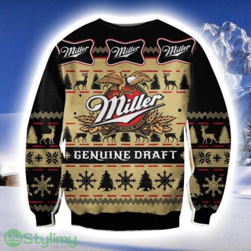 Miller Genuine Draft Ugly Christmas Sweater