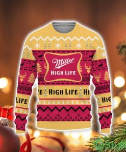 Miller High Life Beers Shirts Beer Vintage Logo 3D Sweater Holiday Gift Christmas Gift Product Photo 1