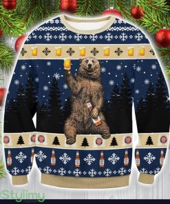 Miller Lite Bear Ugly Christmas Sweater Special Christmas Gift Product Photo 1
