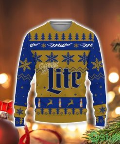 Miller Lite Beers Merry Christmas Unisex Gift Fan 3D Sweater Holiday Gift Christmas Gift2 Product Photo 1