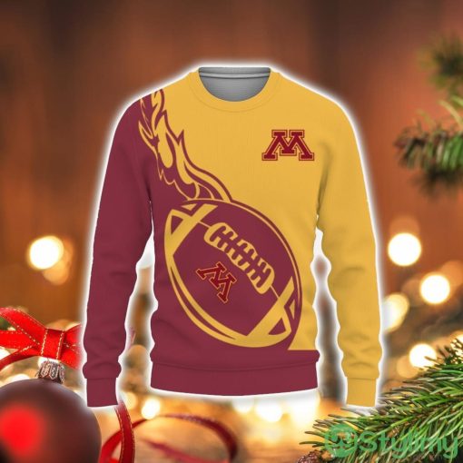 Minnesota Golden Gophers Go to Champion 2023 3D Sweater Holiday Gift Christmas Gift