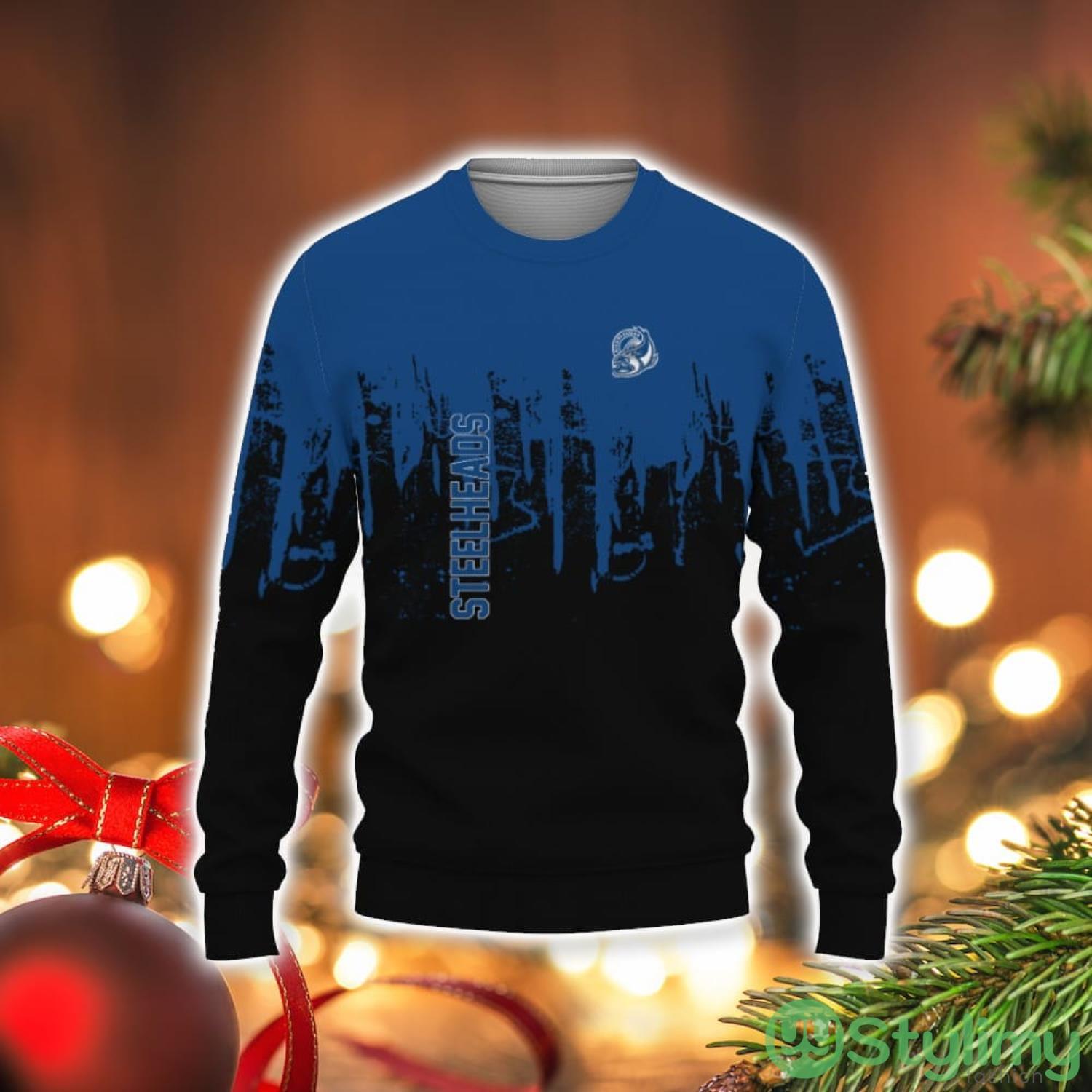 Mississauga Steelheads Gift Unisex American 3D Sweater Holiday Gift Christmas Gift 3 Mississauga Steelheads Gift Unisex American 3D Sweater Holiday Gift Christmas Gift Product Photo 1
