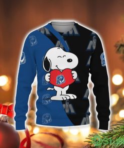 Mississauga Steelheads Snoopy Cute Heart American Sports Team 3D Sweater Holiday Gift Christmas Gift Product Photo 1