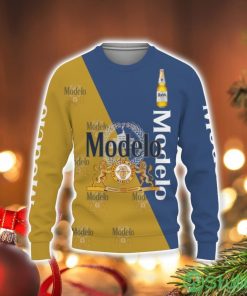 Modelo Beers Beers And Whiskey Pattern Logo 3D Sweater Holiday Gift Christmas Gift Product Photo 1