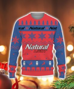 Natural Light Beers Merry Christmas Unisex Gift Fan 3D Sweater Holiday Gift Christmas Gift Product Photo 1
