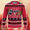 NCAA Nebraska Cornhuskers Christmas Ugly Sweater Custom Number And Name Gift For Fans Holidays - NCAA Nebraska Cornhuskers Christmas Ugly Sweater_3