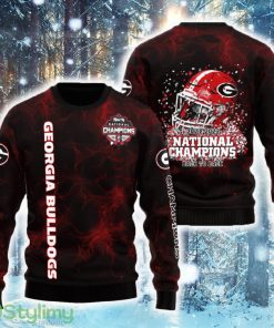 NCAAF Georgia Bulldogs Celebrate Gift Fans 3D Sweater Color For Men And Women - NCAAF Georgia Bulldogs Celebrate Gift Fans 3D Sweater Color For Men And Women