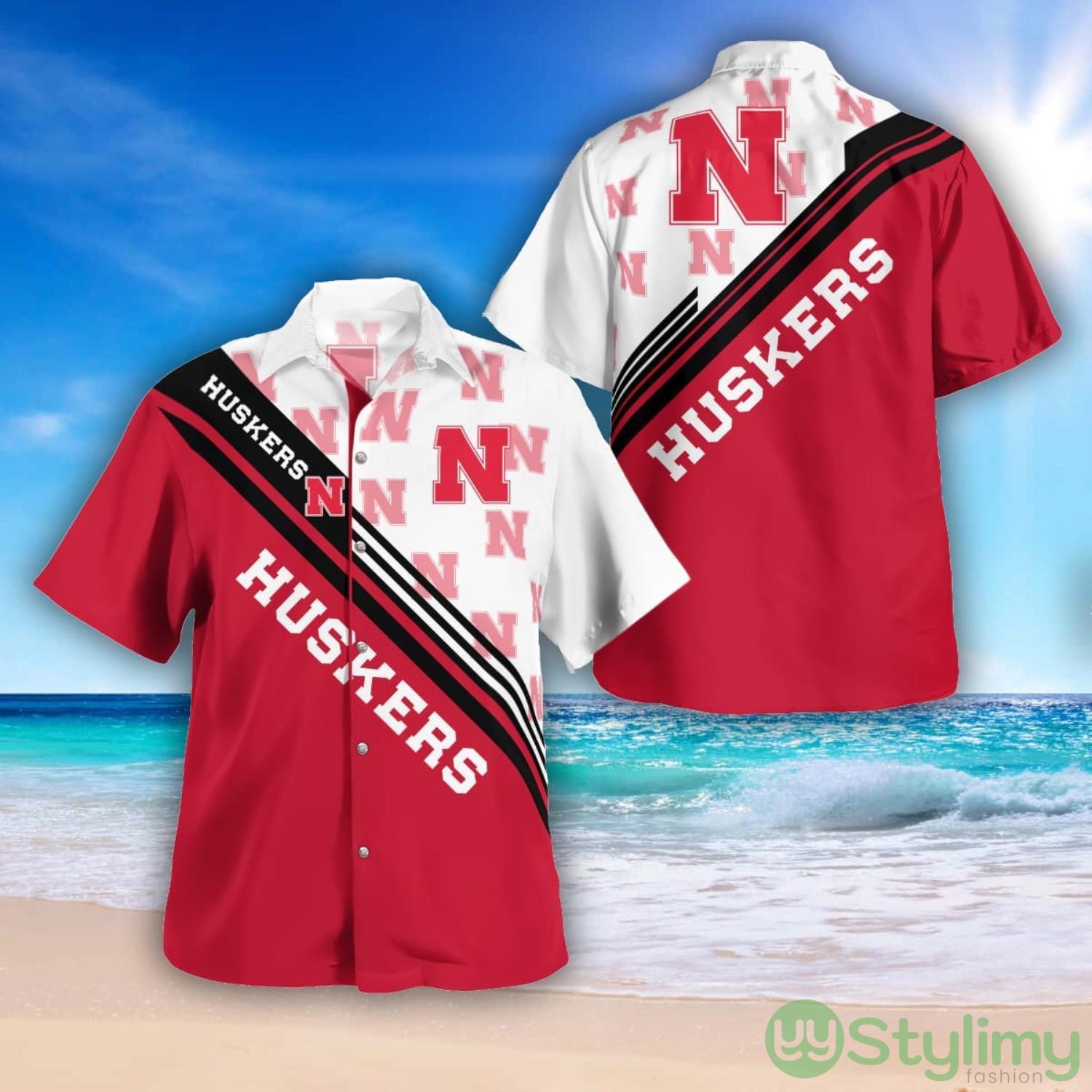 Nebraska Cornhuskers Logo Printed Aloha Hawaiian Shirt Special Gift For Fans 2 Nebraska Cornhuskers Logo Printed Aloha Hawaiian Shirt Special Gift For Fans Product Photo 1
