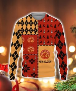 New Belgium Brewing Beers Merry Christmas Whiskey And Beers 3D Sweater Holiday Gift Christmas Gift Product Photo 1