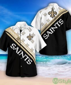 New Orleans Saints Logo Printed Aloha Hawaiian Shirt Special Gift For Fans Product Photo 1