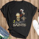 New Orleans Saints The Peanuts Sport Fans Christmas Shirt Gift For Christmas - G500 Gildan T-Shirt