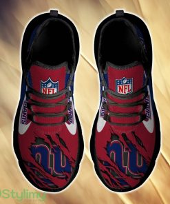New York Giants Envision For Fans Custom Name Max Soul Sneakers New Gift Men And Women Clunky Shoes - New York Giants Chunky Shoes_3