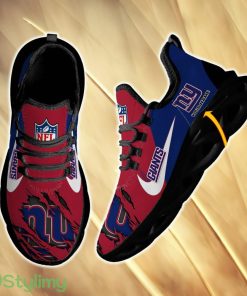 New York Giants Envision For Fans Custom Name Max Soul Sneakers New Gift Men And Women Clunky Shoes - New York Giants Chunky Shoes_4