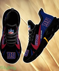 New York Giants Evoke For Fans Custom Name Max Soul Sneakers New Gift Men And Women Clunky Shoes - New York Giants Chunky Shoes_4