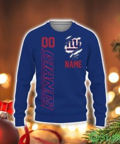 New York Giants Sports American Football Helmet New Trends For Fans Club Gifts Unisex 3D Sweater Holiday Gift Christmas Gift Product Photo 1