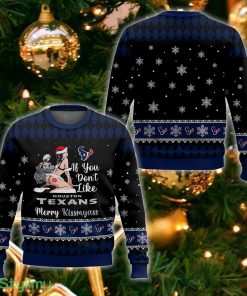 NFL Houston Texans Kissmyass Ugly Sweater For Fans Christmas Vintage Gift - NFL Houston Texans Kissmyass Ugly Sweater_1