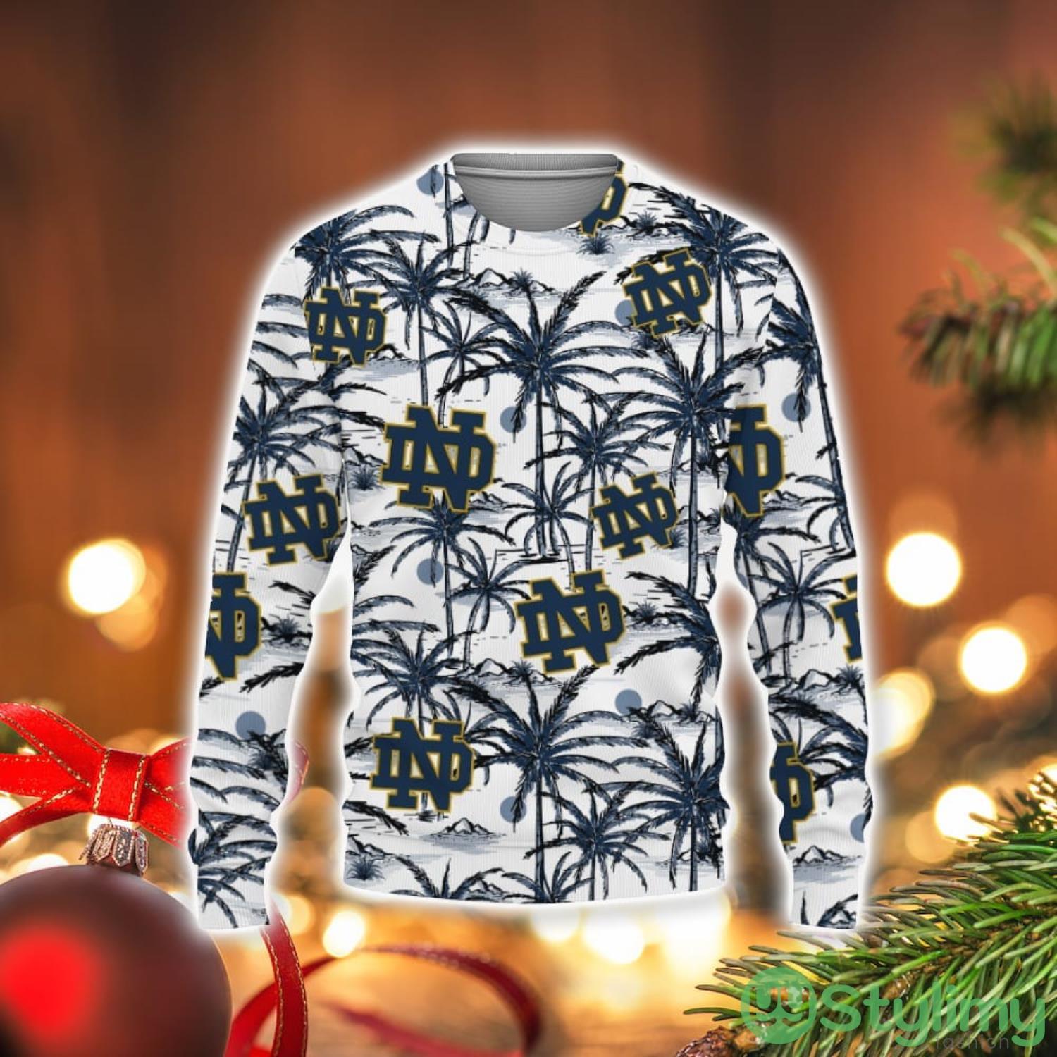 Notre Dame Football Champions Sports Hawaiian Coconut Patterns 2023 3D Sweater Holiday Gift Christmas Gift 3 Notre Dame Football Champions Sports Hawaiian Coconut Patterns 2023 3D Sweater Holiday Gift Christmas Gift Product Photo 1