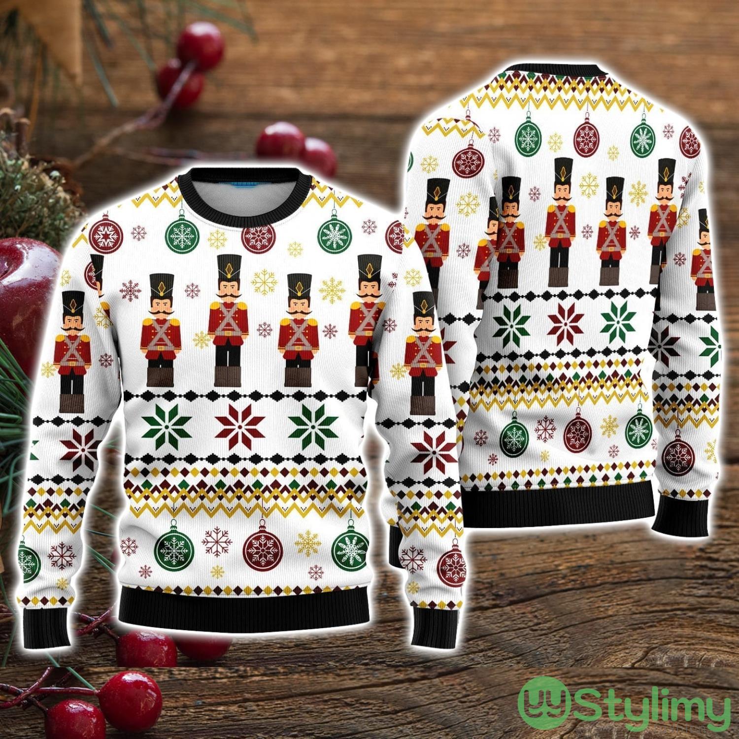 Nutcracker Group Ugly Christmas Sweater Christmas Holiday Gift For Men And Women 3 Nutcracker Group Ugly Christmas Sweater Christmas Holiday Gift For Men And Women Product Photo 1