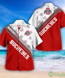 Ohio State Buckeyes Logo Printed Aloha Hawaiian Shirt Special Gift For Fans Product Photo 1