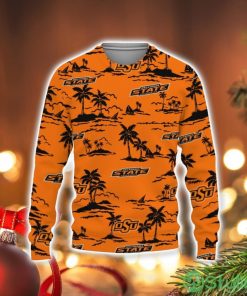 Oklahoma State Cowboys Hawaiian Aloha Hawaii Beach 3D Sweater Holiday Gift Christmas Gift Product Photo 1
