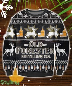Old Forester 3D Ugly Christmas Sweater Christmas Gift Product Photo 1