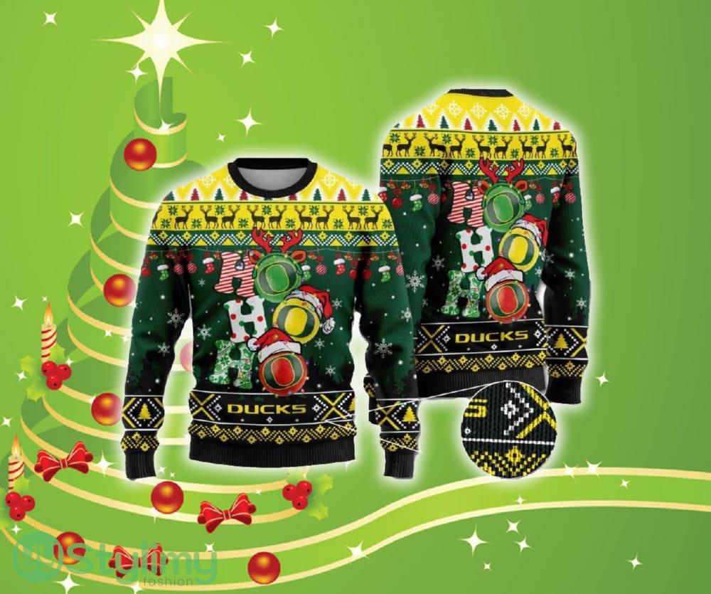 Oregon Ducks Ho Ho Ho All Over Print Thicken Sweater For Men And Women Gift Christmas 3 Oregon Ducks Ho Ho Ho All Over Print Thicken Sweater For Men And Women Gift Christmas - Oregon Ducks Ho Ho Ho All Over Print Thicken Sweater For Men And Women Gift Christmas