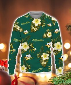 Oregon Ducks Tropical Hawaii Sport Hawaiian 3D Sweater Holiday Gift Christmas Gift Product Photo 1