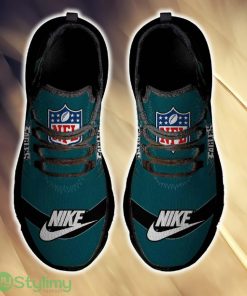 Philadelphia Eagles Influence For Fans Custom Name Max Soul Sneakers New Gift Men And Women Clunky Shoes - Philadelphia Eagles Chunky Shoes_2