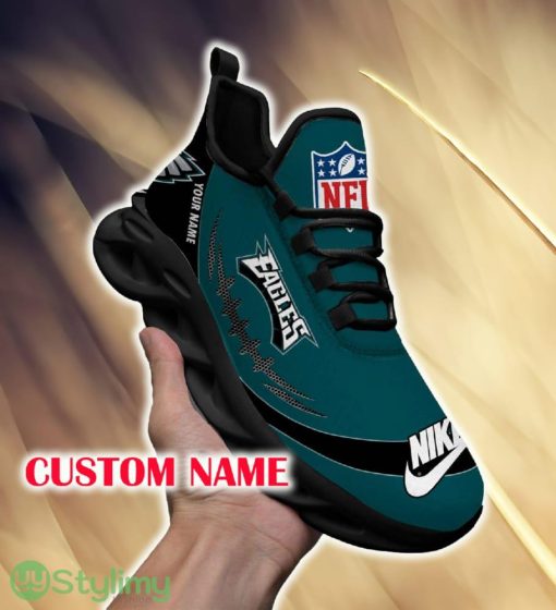 Philadelphia Eagles Influence For Fans Custom Name Max Soul Sneakers New Gift Men And Women Clunky Shoes
