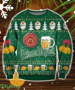 Pilsner Urquell 3D Ugly Christmas Sweater Christmas Gift Product Photo 1