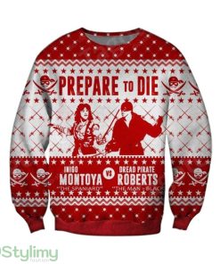 Princess Bride Prepare to Die 3D Ugly Christmas Sweater Christmas Gift Product Photo 1