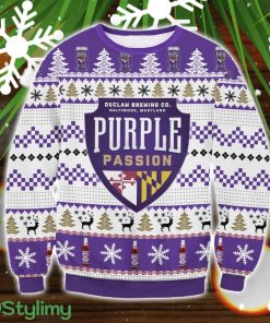 Purple Passion 3D Ugly Christmas Sweater Christmas Gift Product Photo 1