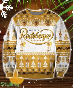 Radeberger 3D Ugly Christmas Sweater Christmas Gift Product Photo 1