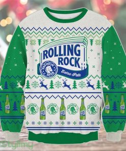Rolling Rock 3D Ugly Christmas Sweater Christmas Gift Product Photo 1