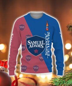 Samuel Adams Beers Beers And Whiskey Pattern Logo 3D Sweater Holiday Gift Christmas Gift Product Photo 1
