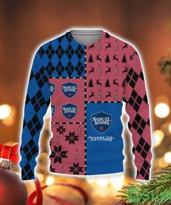 Samuel Adams Beers Merry Christmas Whiskey And Beers 3D Sweater Holiday Gift Christmas Gift Product Photo 1