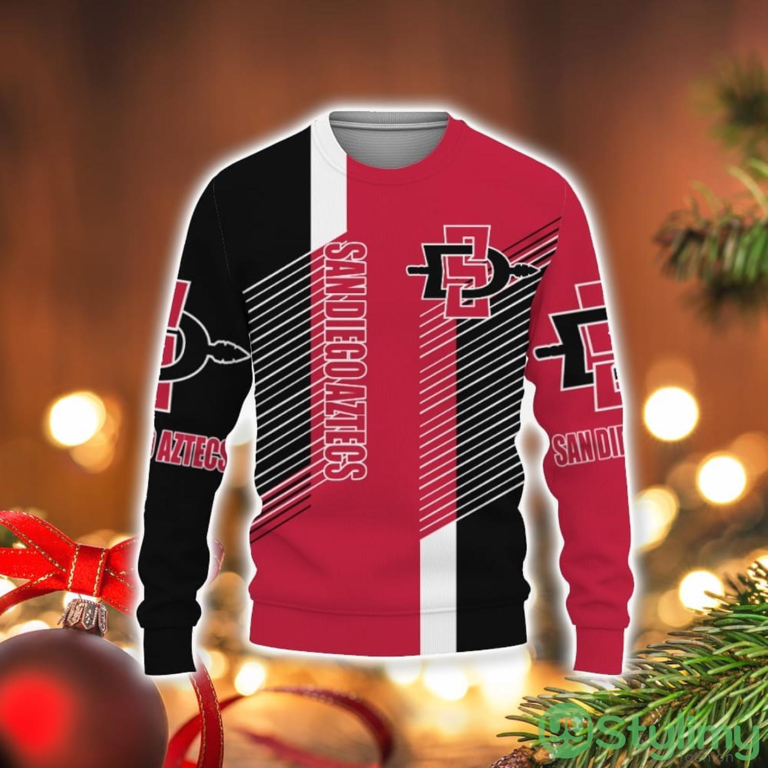 San Diego State Clothing ‘ ‘ Abstract Straight Line Champions Basketball 2023 3D Sweater Holiday Gift Christmas Gift 3 San Diego State Clothing ‘ ‘ Abstract Straight Line Champions Basketball 2023 3D Sweater Holiday Gift Christmas Gift Product Photo 1