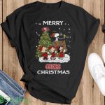 San Francisco 49ers Snoopy Family Christmas Shirt Gift For Christmas 7 San Francisco 49ers Snoopy Family Christmas Shirt Gift For Christmas - Ladies T-Shirt