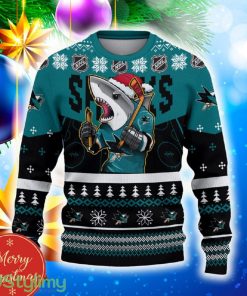 San Jose Sharks Custom Name 3D Sweater Funny Gift For Men And Women Fans Christmas - San Jose Sharks 3D Sweater Christmas Personalized_2