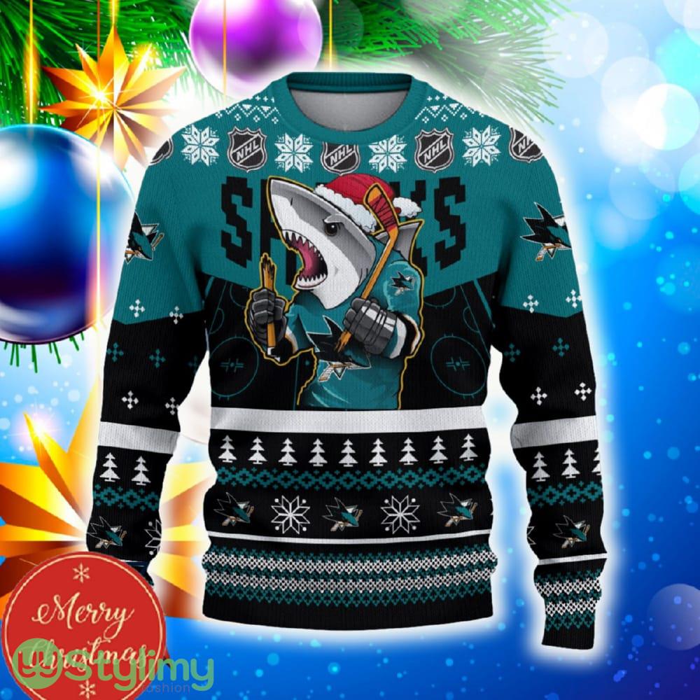 San Jose Sharks Custom Name 3D Sweater Funny Gift For Men And Women Fans Christmas 4 San Jose Sharks Custom Name 3D Sweater Funny Gift For Men And Women Fans Christmas - San Jose Sharks 3D Sweater Christmas Personalized_2