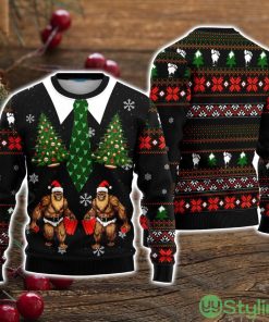 Santa Bigfoot Funny Vest Costume Ugly Christmas Sweater Christmas Holiday Gift For Men And Women Product Photo 1