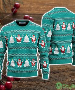 Santa Claus Joyful Holiday Ugly Christmas Sweater Christmas Holiday Gift For Men And Women Product Photo 1