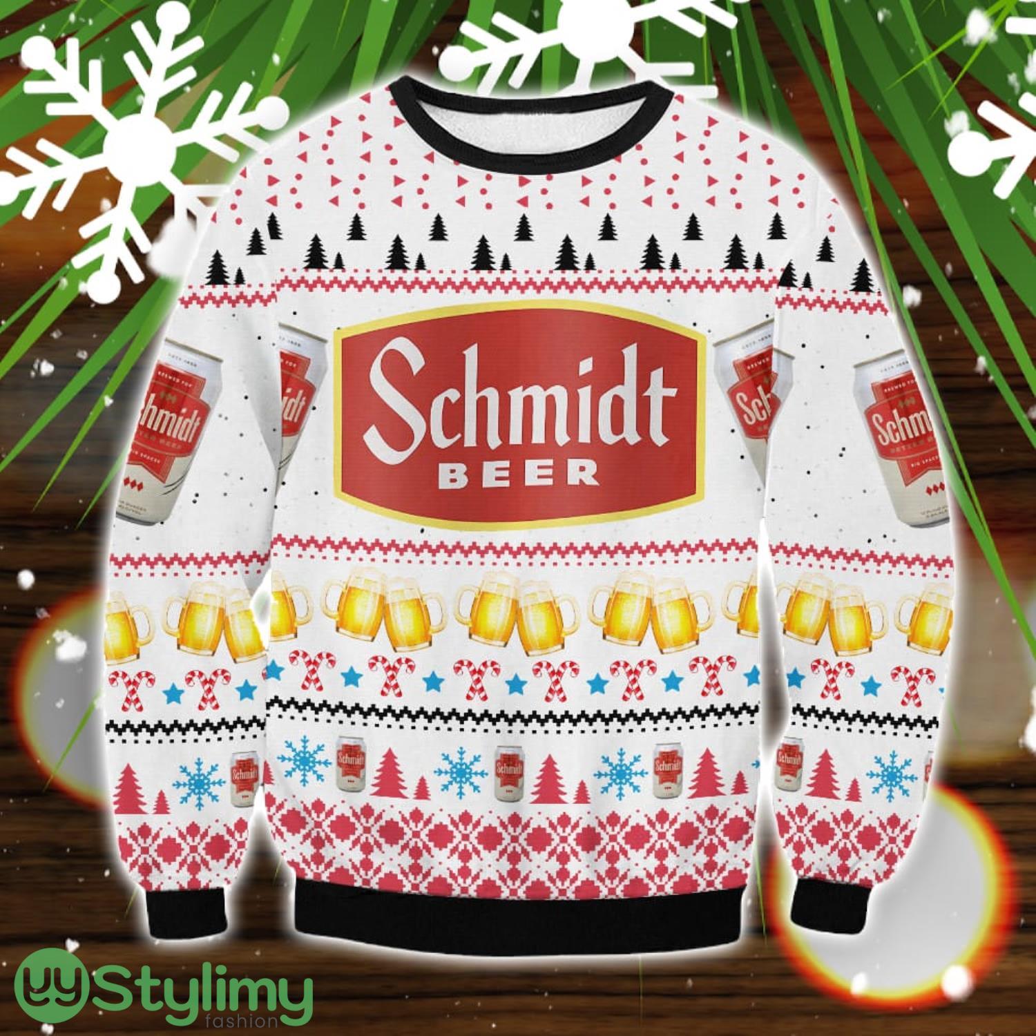 Schmidt Beer 3D Ugly Christmas Sweater Christmas Gift 3 Schmidt Beer 3D Ugly Christmas Sweater Christmas Gift Product Photo 1