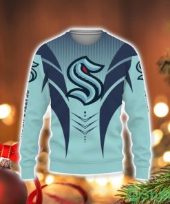 Seattle Kraken Football American Day Sport Teams Champion 3D Sweater Holiday Gift Christmas Gift Product Photo 1