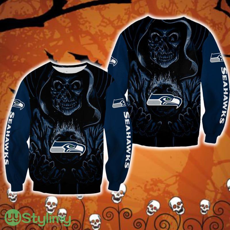 Seattle Seahawks Death Halloween Skull Crochet Halloween Ugly Sweater For Men And Women Gift Christmas 3 Seattle Seahawks Death Halloween Skull Crochet Halloween Ugly Sweater For Men And Women Gift Christmas - Seattle Seahawks Death Halloween Skull Crochet Halloween Ugly Sweater For Men And Women Gift Christmas