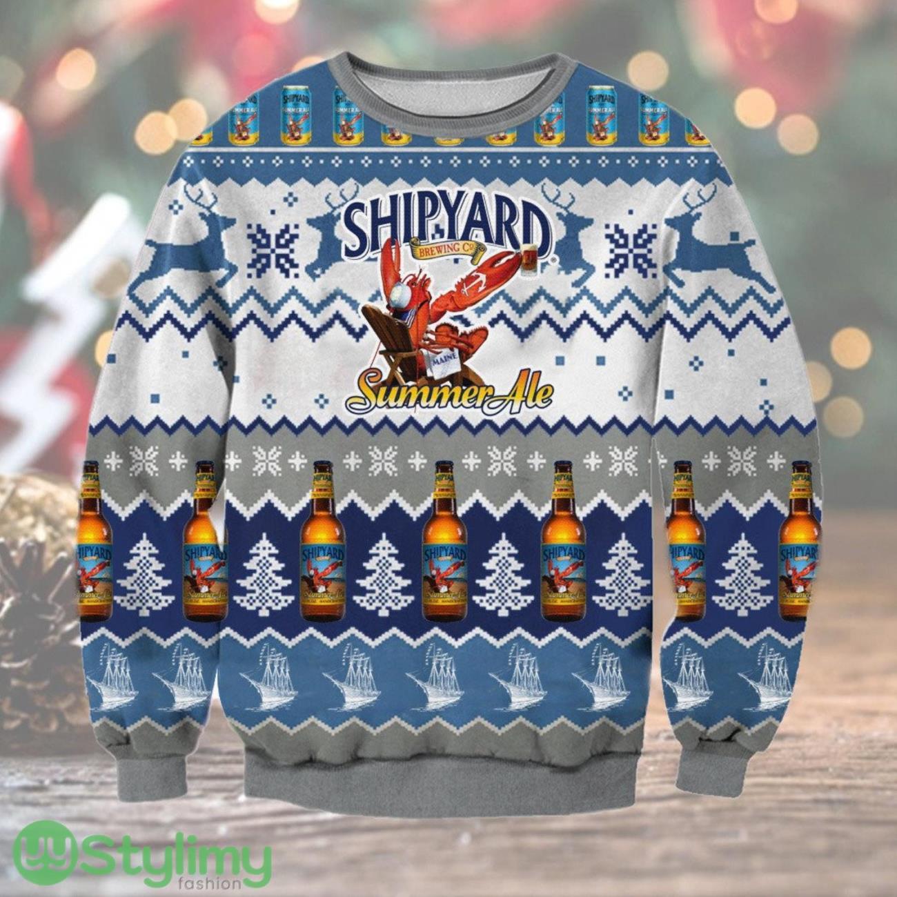 Shipyard Summer Ale 3D Ugly Christmas Sweater Christmas Gift 3 Shipyard Summer Ale 3D Ugly Christmas Sweater Christmas Gift Product Photo 1