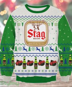 Stag 3D Ugly Christmas Sweater Christmas Gift Product Photo 1